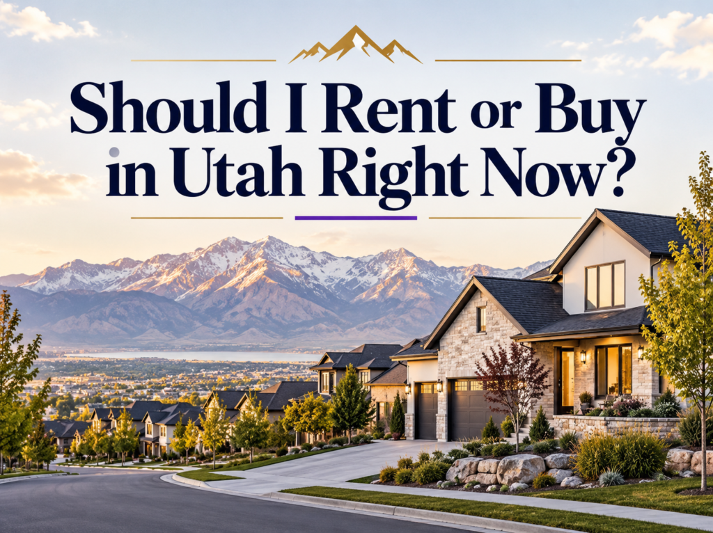 Should I Rent or Buy in Utah Right Now?