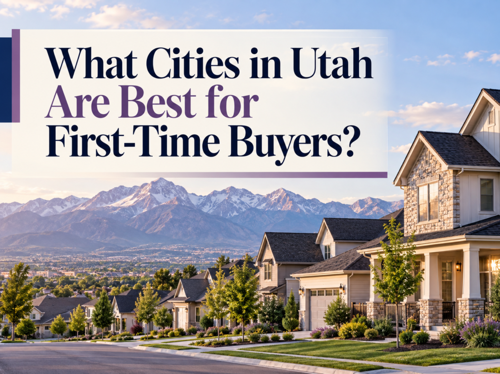 best cities in Utah for first-time buyers